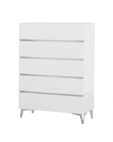 Nova Domus Angela Italian White Chest