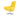 Modern Kenora Yellow Eco-Leather Accent Chair