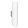 Baaz 16 sconce in Opal Matte glass, satin nickel | Besa Lighting