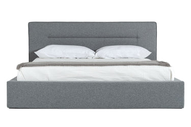Nova Domus Juliana Eastern King Italian Dark Grey Bed