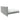 Nova Domus Aria Italian Grey Fabric Bed