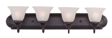 Maxim Lighting Essentials 4-Light Bath Vanity Oil Rubbed Bronze