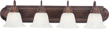 Maxim Lighting Essentials 4-Light Bath Vanity Oil Rubbed Bronze