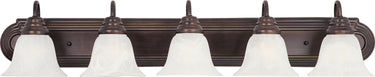 Maxim Lighting Essentials 5-Light Bath Vanity Oil Rubbed Bronze