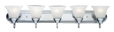 Maxim Lighting Essentials 5-Light Bath Vanity Polished Chrome