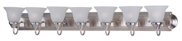 Maxim Lighting Essentials 7-Light Bath Vanity Satin Nickel