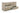 Nova Domus Roma Faux Travertine Gold Dresser