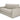 Lamod Italia Revers Italian Light Grey Leather Full Sofa Bed