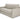 Lamod Italia Revers Italian Light Grey Leather Full Sofa Bed