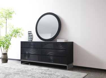Lamod Cirque Black Ash Dresser