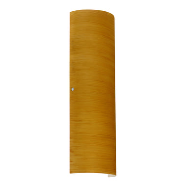 Torre 22 sconce in Oak glass, satin nickel | Besa Lighting