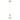 Finesse Decor Hollywood Diamond 1 Light Pendant - Gold
