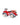 Speedster Fire Engine by Baghera – red metal ride-on – view 2