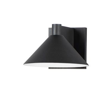 Maxim Lighting Conoid Medium LED Outdoor Wall Sconce Black