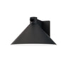 Maxim Lighting Conoid Large LED Outdoor Wall Sconce with Dusk-Dawn Black
