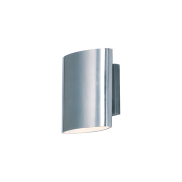 Maxim Lighting Lightray LED Outdoor Wall Sconce Brushed Aluminum