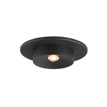 Maxim Lighting Caldera 5.25" LED Flush Mount Black