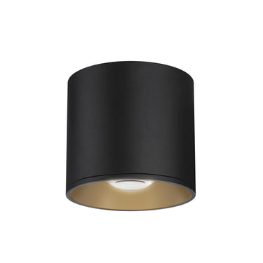 Maxim Lighting Stout RD 120-277V Indoor/Outdoor Flush Mount Black