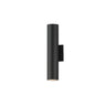 Maxim Lighting Caldera 15" Outdoor Wall Sconce Black