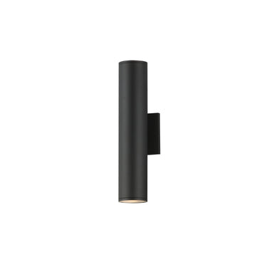 Maxim Lighting Caldera 15" Outdoor Wall Sconce Black