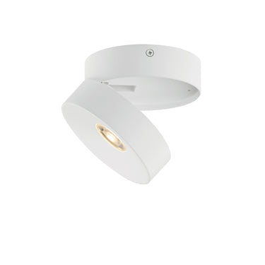 Maxim Lighting Swinger Adjustable LED Flush Mount White