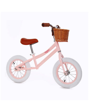 Retro Balance Bike by Baghera – Pink