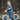 Retro Balance Bike by Baghera – Blue – view 2