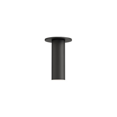 Maxim Lighting Calibro 7.5" LED Outdoor Flush Mount Black