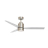 Maxim Lighting Falcon AC Damp 52" In/Out Fan w LED Light Kit Satin Nickel