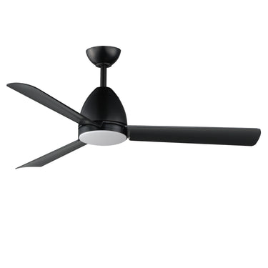 Maxim Lighting Seaborne 52" Marine Grade Fan w LED Light Kit Black