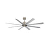 Maxim Lighting Condor 65" 8-Blade Fan Satin Nickel