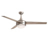 Maxim Lighting Trio 52" 3-Blade Fan Satin Nickel