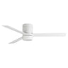 Maxim Lighting Tanker 52" 3-Blade Hugger Fan w LED Light Kit Matte White