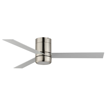 Maxim Lighting Tanker 52" 3-Blade Hugger Fan w LED Light Kit Satin Nickel