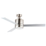 Maxim Lighting Tanker 52" Nickel Outdoor LED Fan Satin Nickel