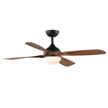 Maxim Lighting Bola 52" Indoor Fan w LED Light Kit Walnut/Black