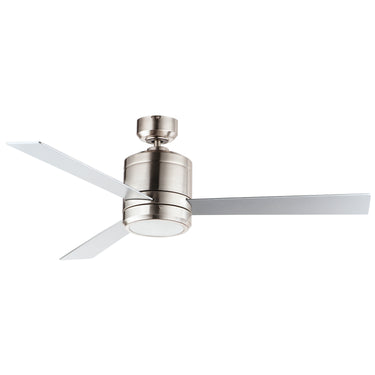 Maxim Lighting Tanker 52" Nickel Outdoor E-Star LED Fan Satin Nickel