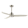 Maxim Lighting Woodwind 52" Solid Wood Blade Fan w LED Light Kit Satin Nickel