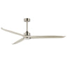 Maxim Lighting Woodwind 72" Solid Wood Blade Fan w LED Satin Nickel