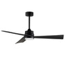 Maxim Lighting Vortex 52" Outdoor Fan with LED Light Kit Black