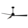 Maxim Lighting Vortex 60" Outdoor Fan with LED Light Kit Black