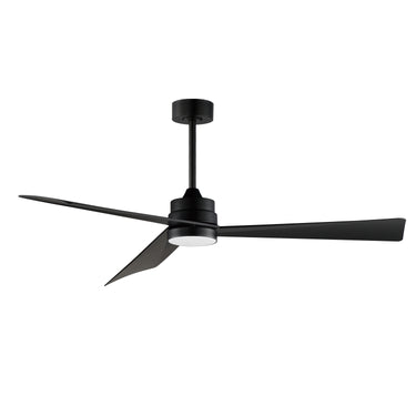 Maxim Lighting Vortex 60" Outdoor Fan with LED Light Kit Black