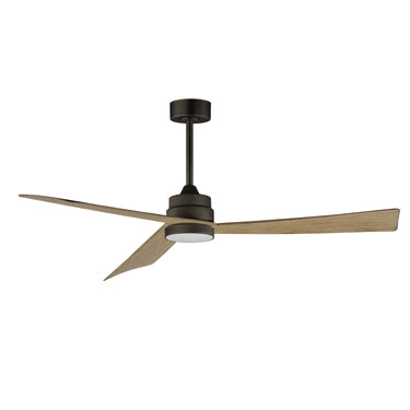 Maxim Lighting Vortex 60" Outdoor Fan with LED Light Kit Charcoal Bronze