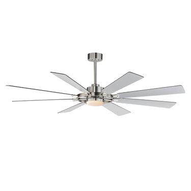 Maxim Lighting Helm 72" Indoor Fan w LED Light Kit Satin Nickel