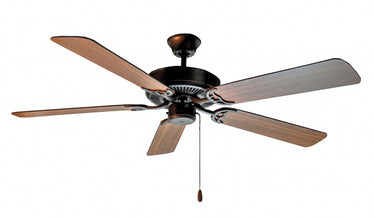 Maxim Lighting Basic-Max 52" Bronze Fan Walnut/Pecan Blades Oil Rubbed Bronze/Walnut/Pecan