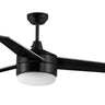 Maxim Lighting Trio 52" Black Fan LED 2-Light Black