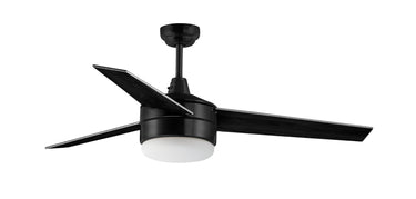 Maxim Lighting Trio 52" Black Fan LED 2-Light Black