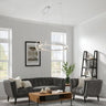 Finesse Decor Salzburg Round Chandelier Chrome