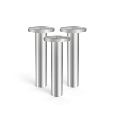 Luci Table 3-Pack by Pablo – Satin Aluminum