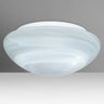 Bobbi 10 in Marble glass, straight-on | Besa Lighting – Besa photographs the Bobbi 12; the Bobbi 10 is the same design in a smaller size